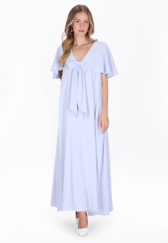 Robe DreiMaster Klassik en bleu : devant
