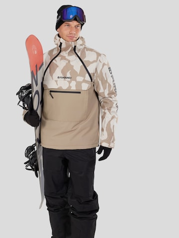 Veste outdoor 'Hydra ECO Anorak' Fundango en marron