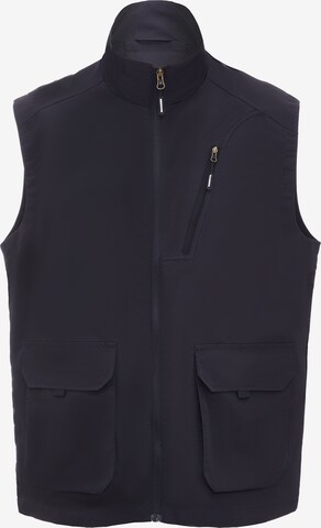 TALOON Vest in Blue: front