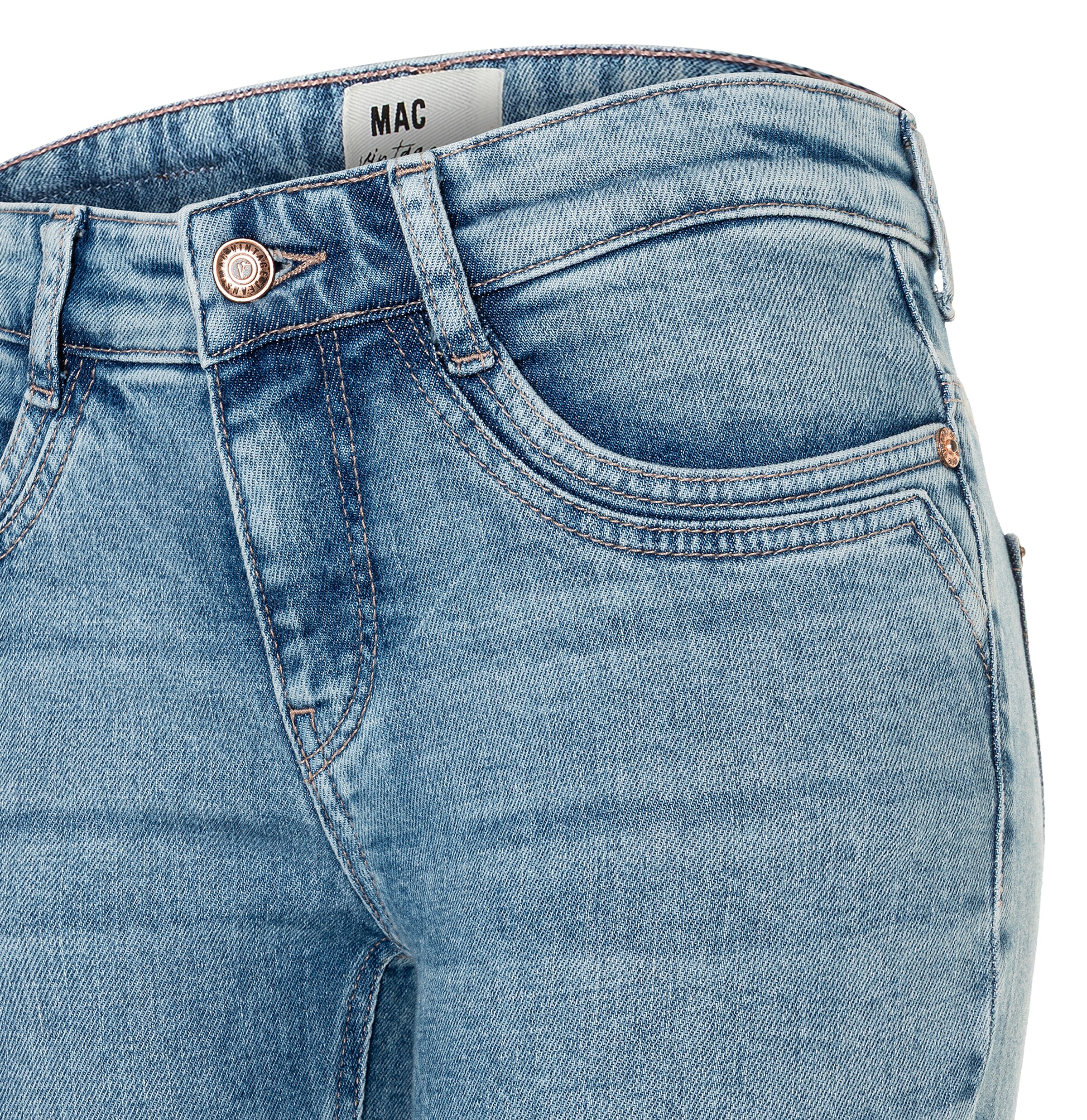 MAC Flared Jeans in Blau