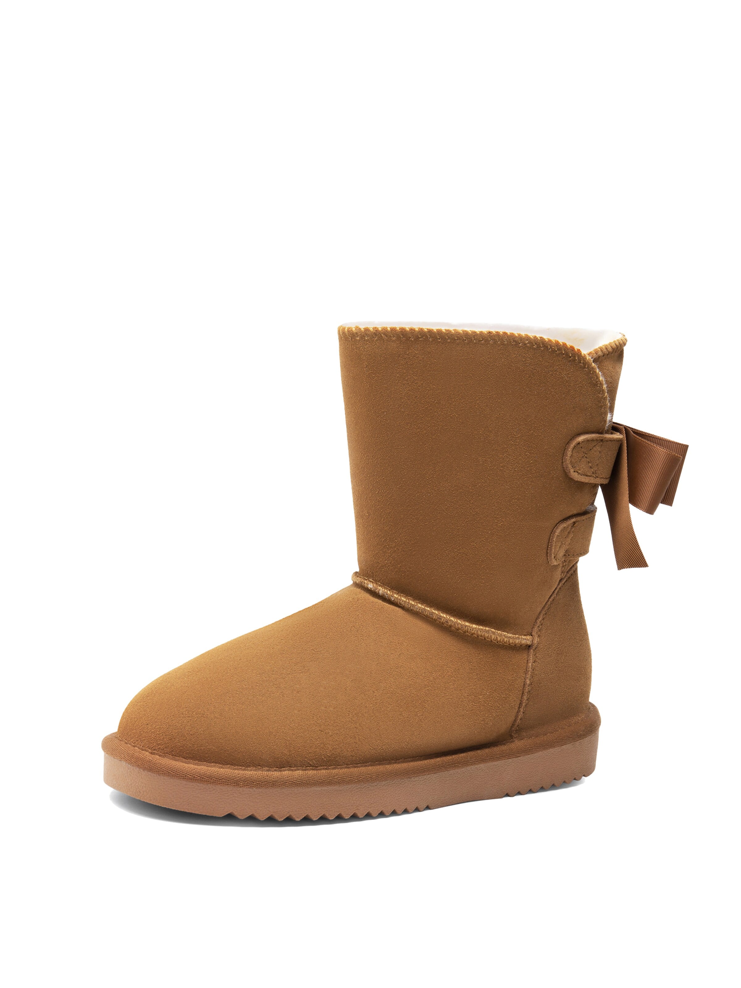 Boots 'DREAM PAIRS Klassische stiefel für Damen' di Dream Pairs in marrone: frontale