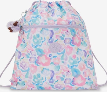 KIPLING - Saco de ginásio 'Supertaboo' em azul: frente