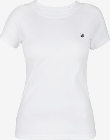 MOROTAI Performance shirt 'Naka' in White: front