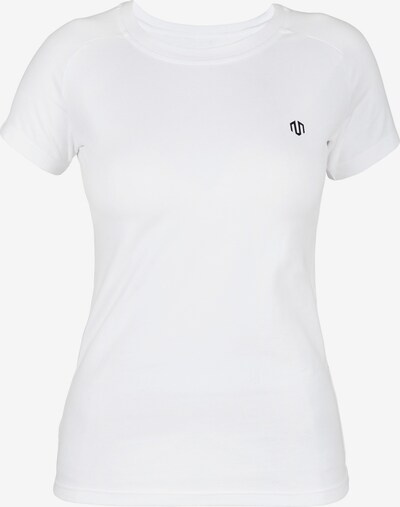 MOROTAI T-shirt fonctionnel 'Naka' en noir / blanc, Vue avec produit