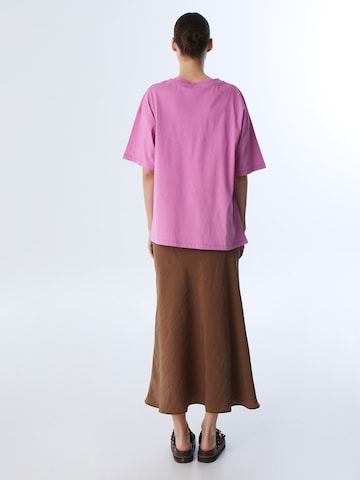 Twist Shirt in Lila