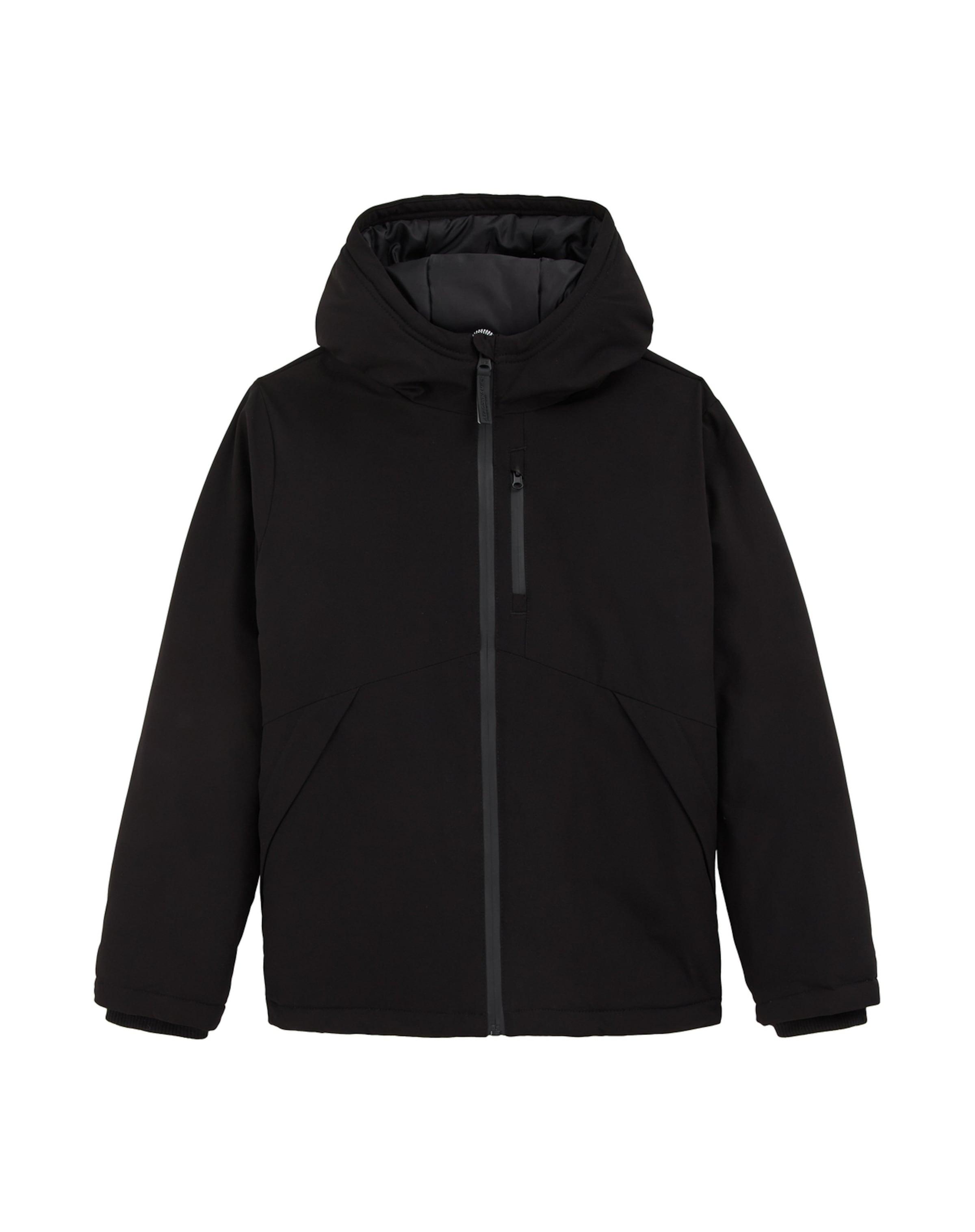 WE Fashion Zimná bunda - Čierna: predná strana