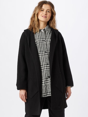 Zwillingsherz Knit Cardigan 'Annabell' in Black: front