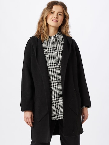 Zwillingsherz Knit cardigan 'Annabell' in Black: front