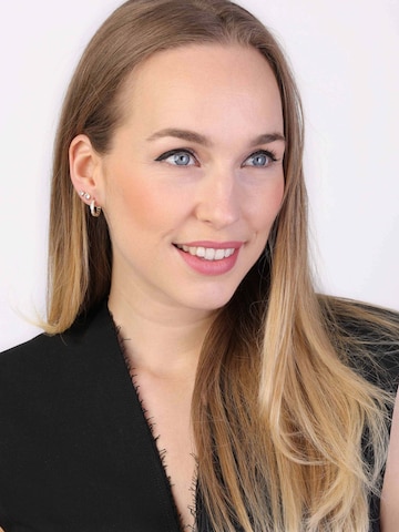 Lucardi Earrings in Gold: front