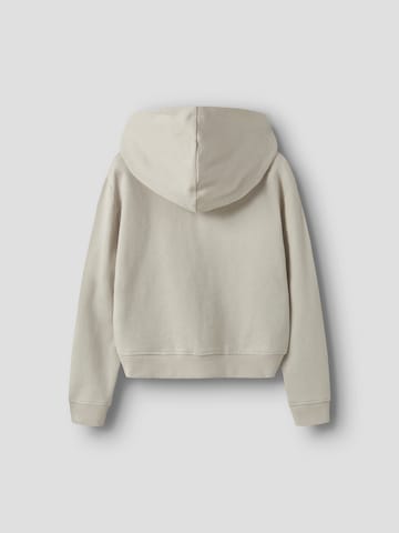 NAME IT Tepláková bunda 'NKFMILLE' - Sivá