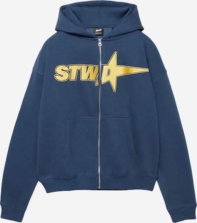 Pull&Bear Gornji dio trenirke 'STWD' u plava / žuta, Pregled proizvoda