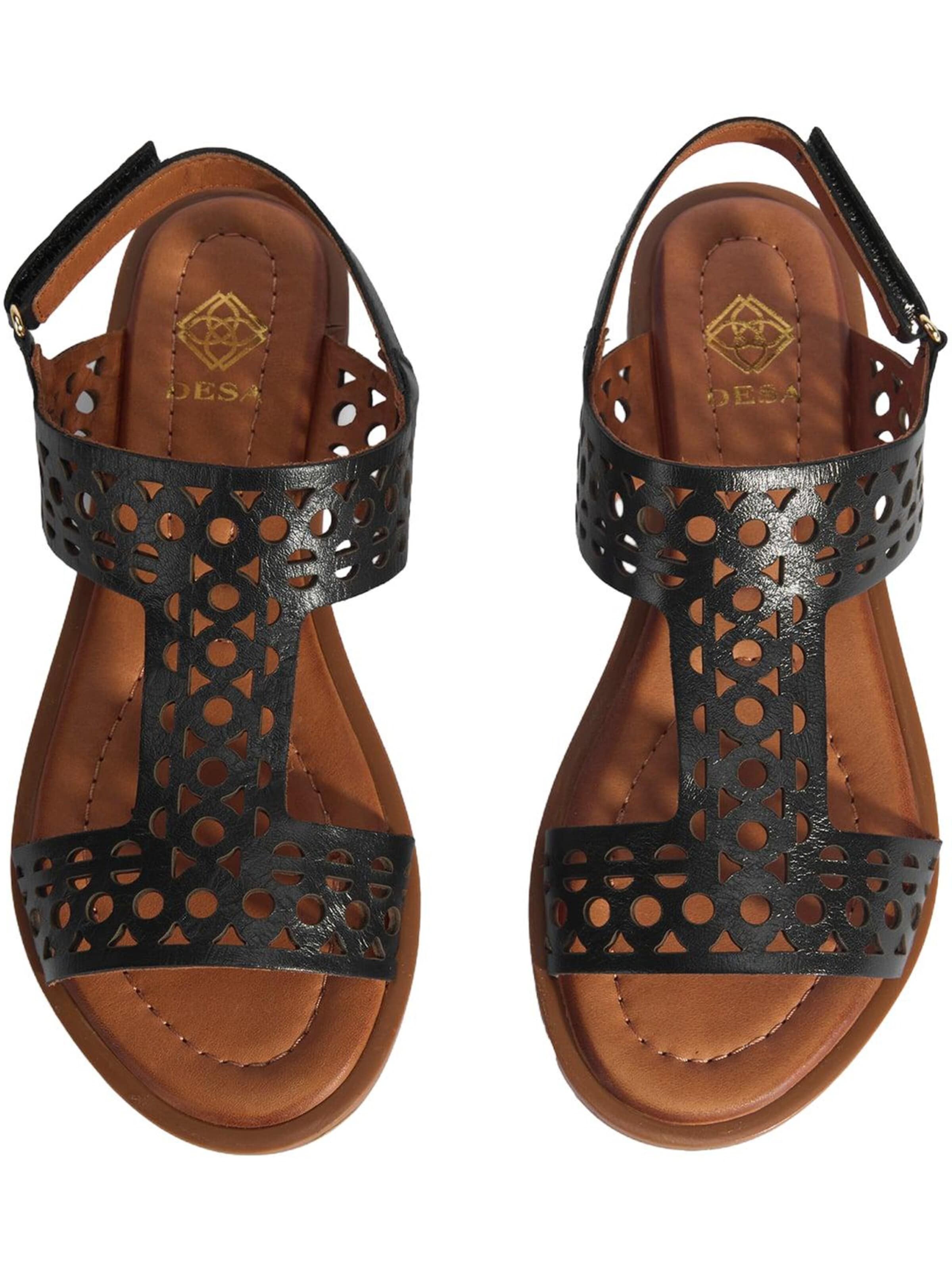 Desa Sandals 'Sandalen' in Black