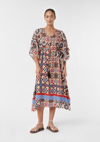 comma casual identity Kleid in Beige: Vorderseite