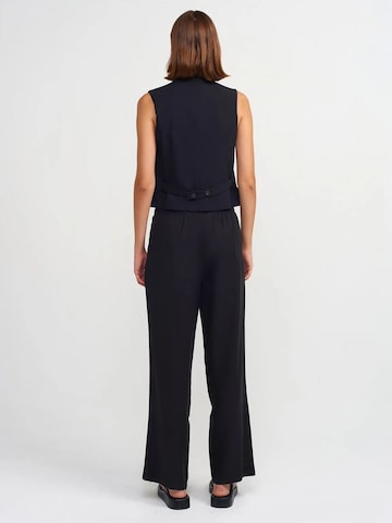 Dilvin Wide leg Pants in Black
