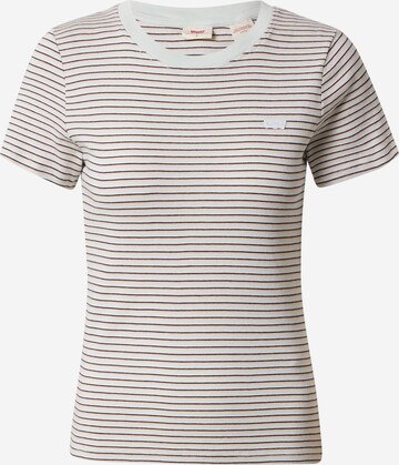 LEVI'S ® Shirt 'Rib Baby Tee' in Weiß: predná strana