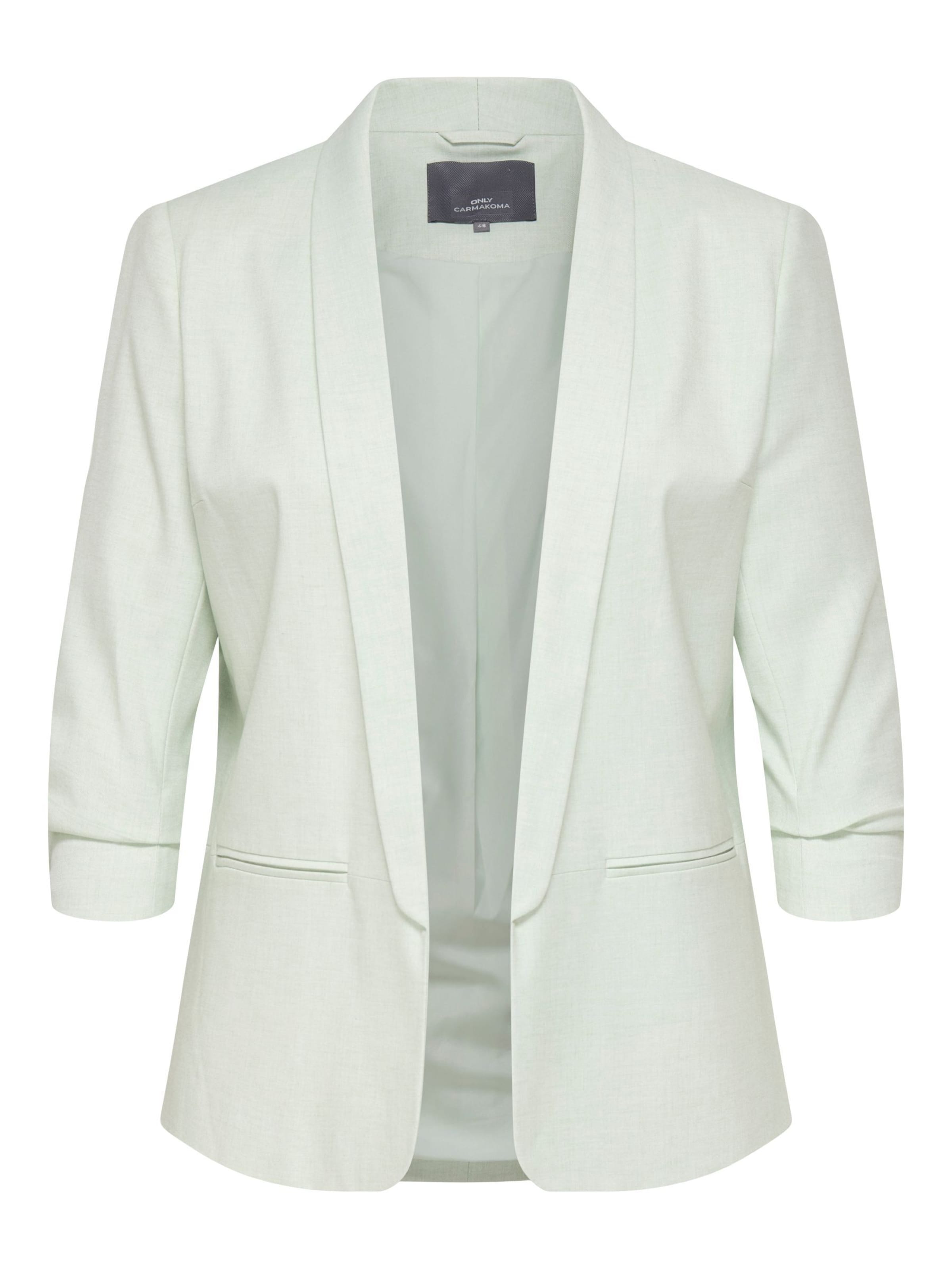 Blazer 'CARELLY' di ONLY Carmakoma in verde: frontale