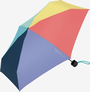 Parapluie ESPRIT en bleu : devant