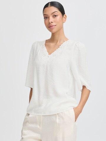 Camicia da donna 'BYHavala' di b.young in bianco: frontale