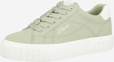 s.Oliver Sneaker in hellgrün / weiß, Produktansicht