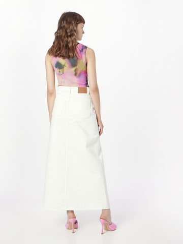 TOPSHOP Skirt in White