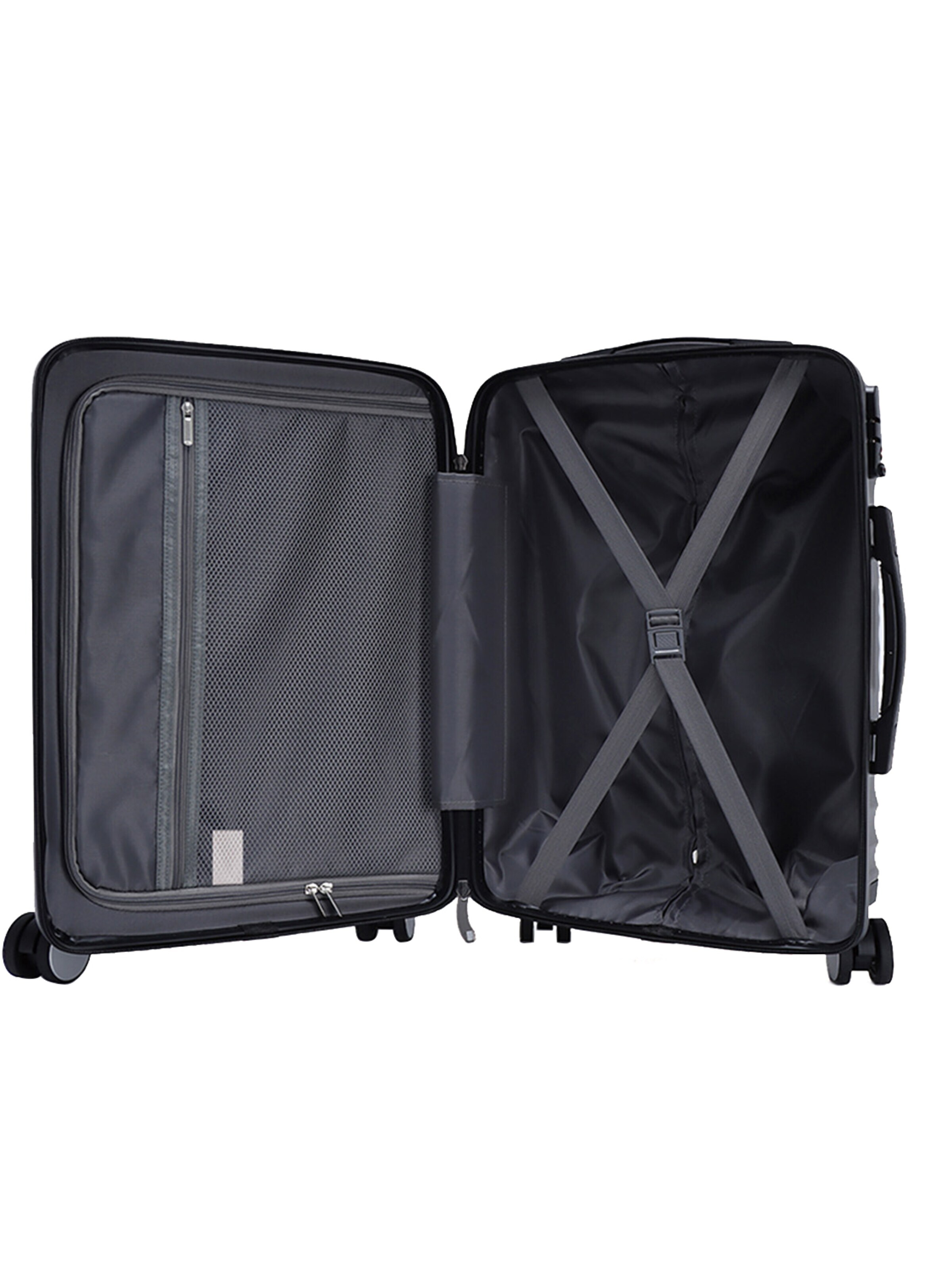 Vallsero Suitcase Set 'LG1 Skyline' in Black