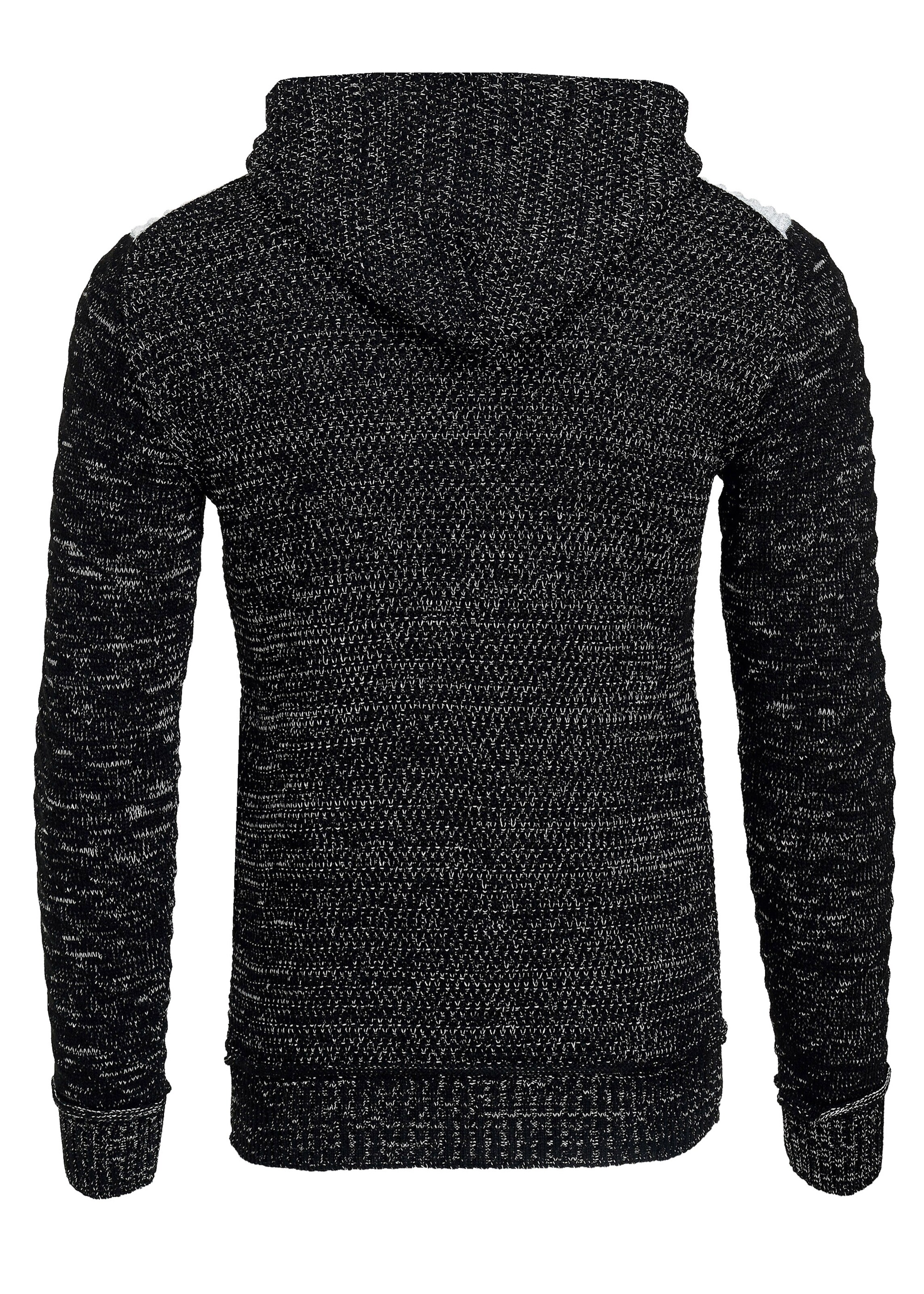 Rusty Neal Strickjacke in Schwarz