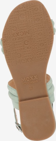 MEXX Sandalen met riem in Blauw