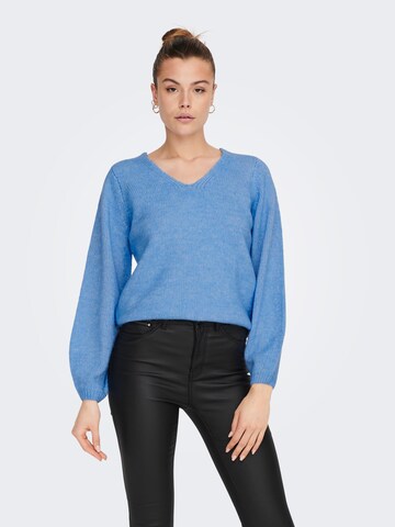 Pull-over 'Silja' JDY en bleu : devant