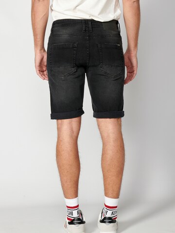 KOROSHI Regular Shorts in Schwarz