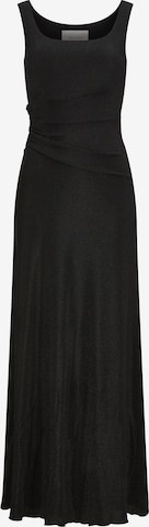 Robe de soirée Nicowa en noir : devant