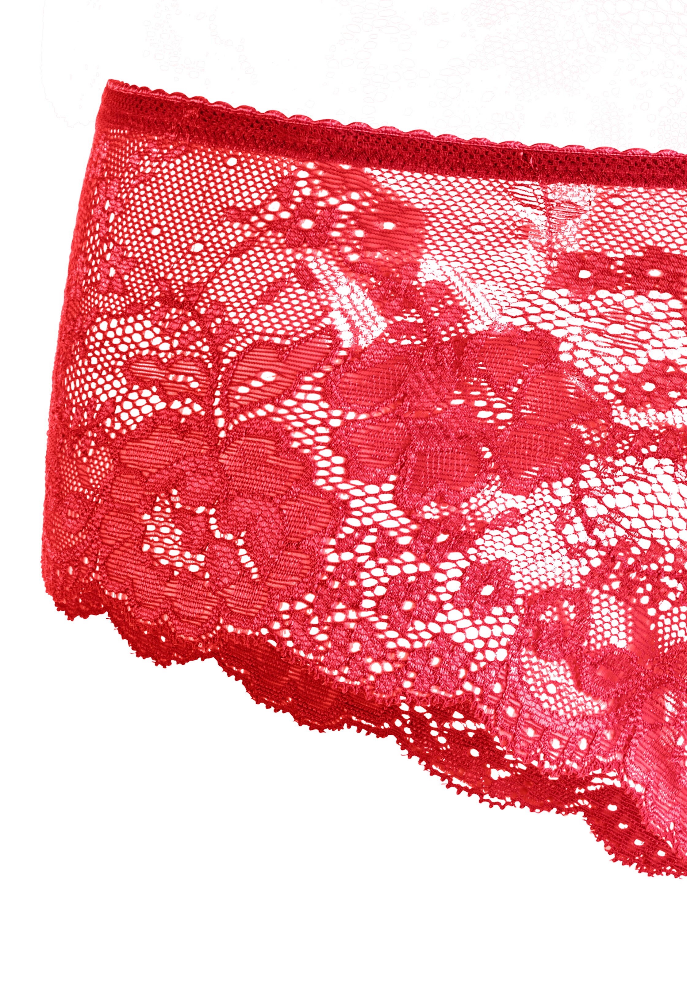 LASCANA Normální Kalhotky – červená