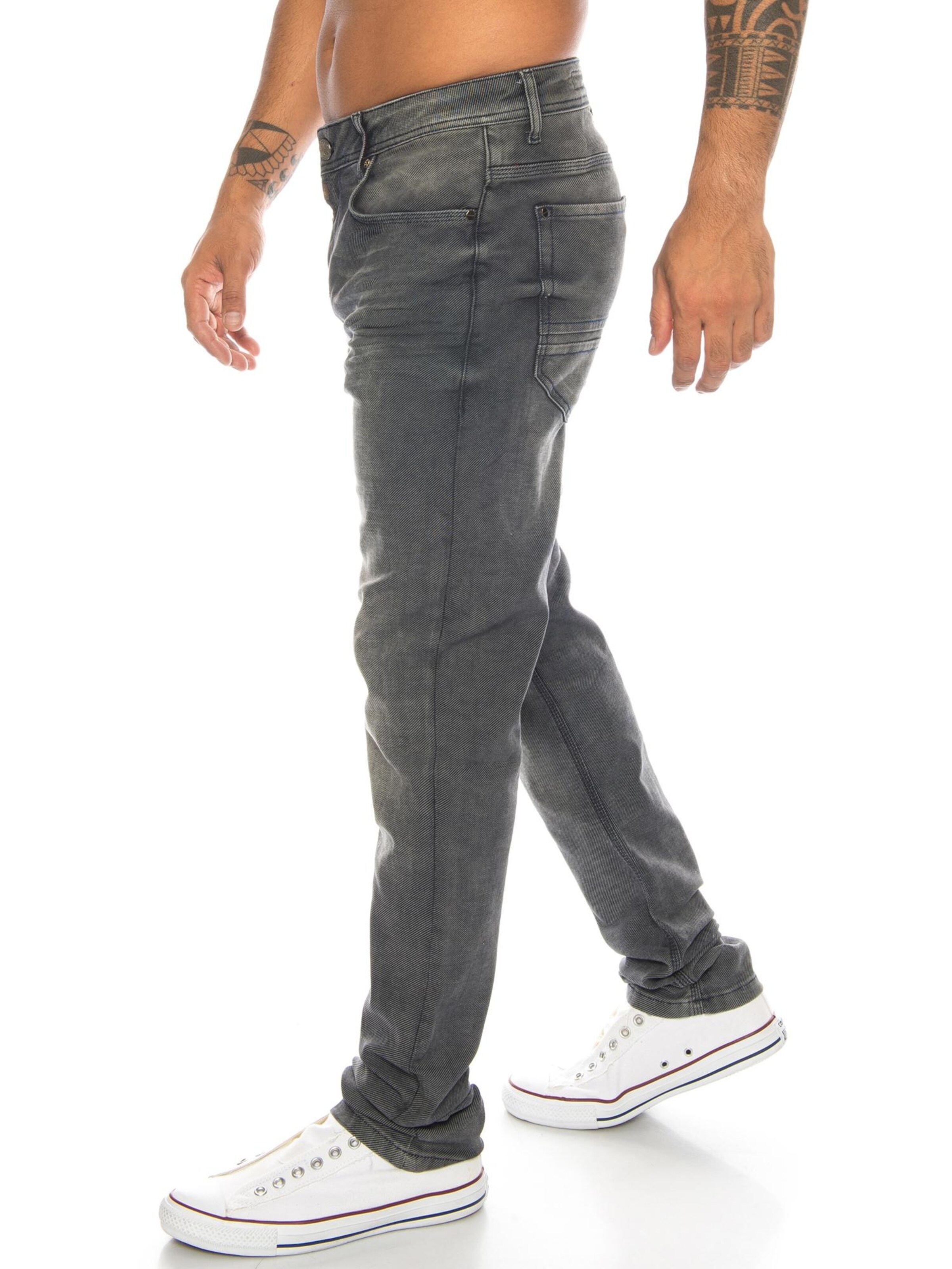CIPO & BAXX Slim fit Jeans 'BJ374' in Grey