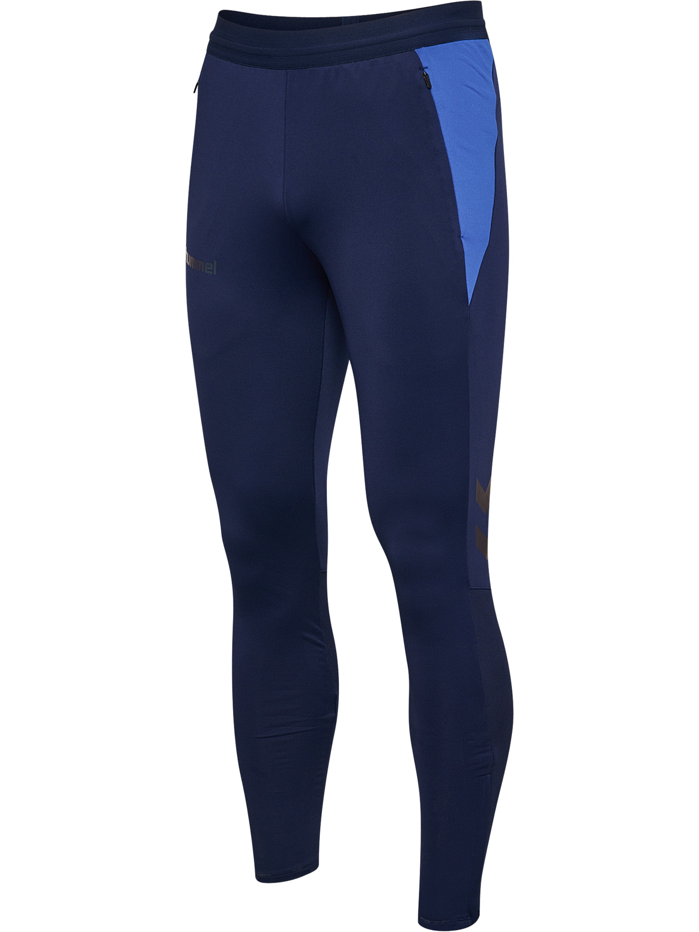 Skinny Pantalon de sport Hummel en bleu