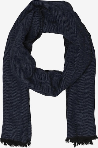 Christian Berg Schal oder Tuch One Size in Blau: Vorderseite