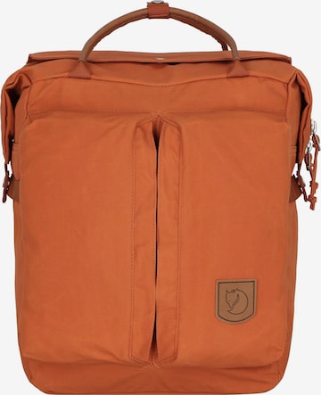 Fjällräven Backpack in Orange: front