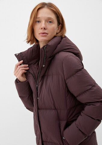 s.Oliver BLACK LABEL Winter Coat in Purple