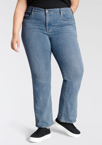 Levi's® PlusBootcut/trapezice Traperice '315' - plava boja: prednji dio