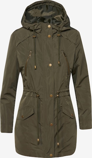 KOROSHI Between-seasons parka in Khaki, Item view