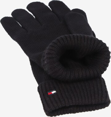 TOMMY HILFIGER Full finger gloves in Black