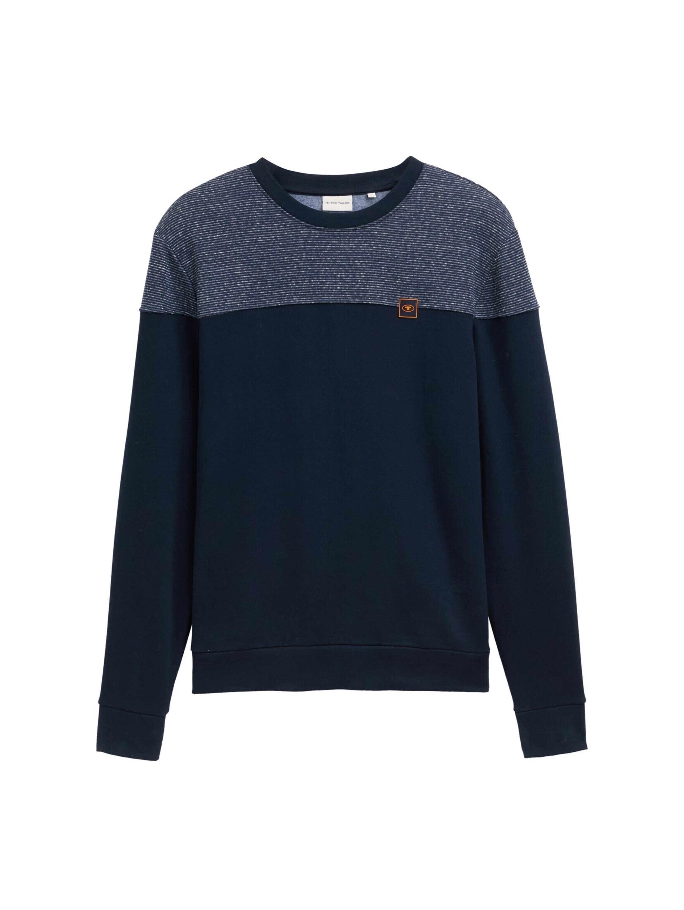 TOM TAILOR Sweatshirt in Blue: front