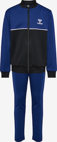 Hummel Sweatsuit 'Dallas' in Blue: front