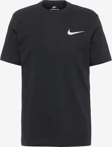 Nike Sportswear Shirt in Zwart: voorkant