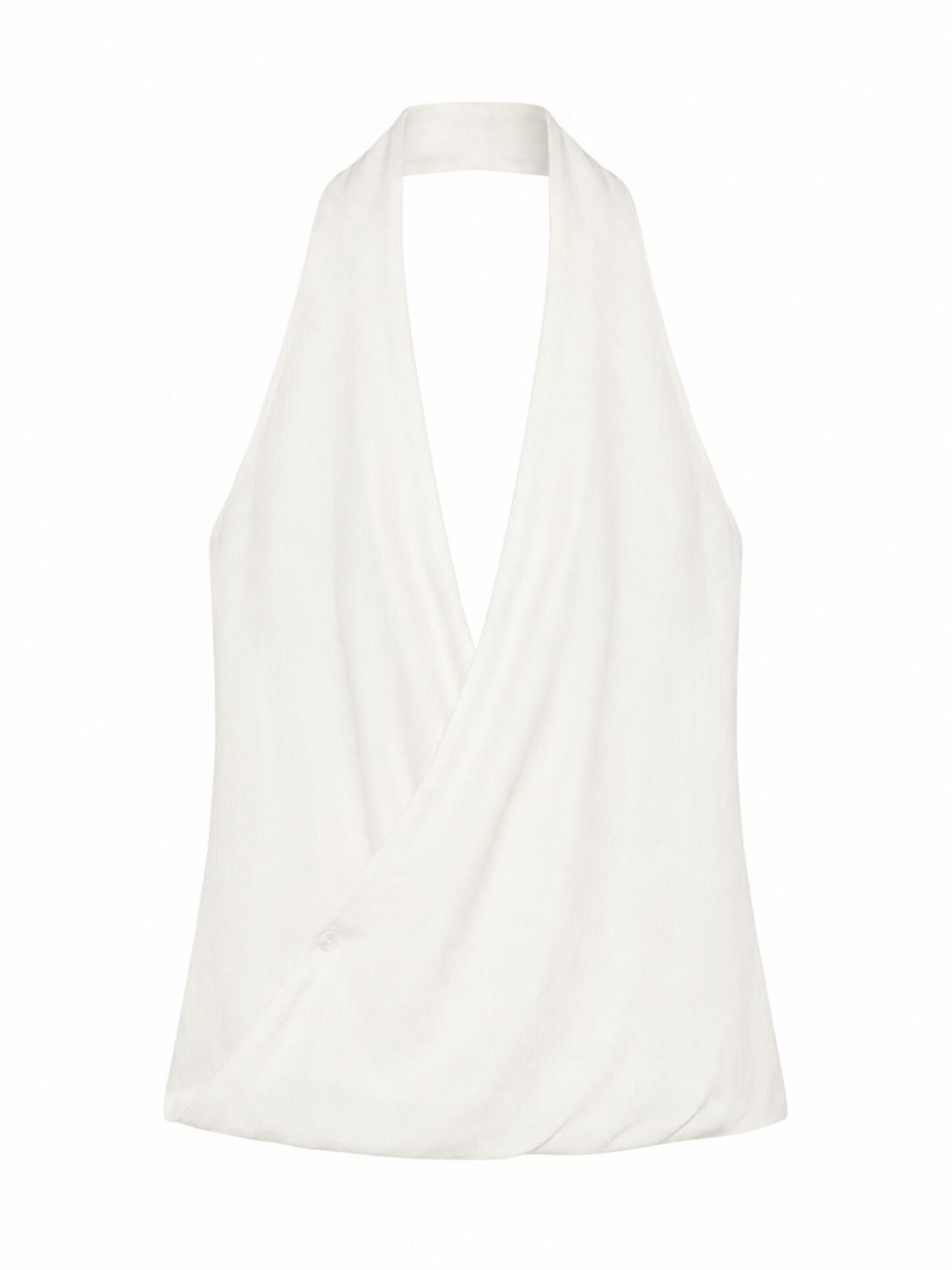 Carmen Says - Top en blanco: frente
