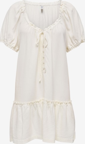 Robe 'ONLGoa' ONLY en blanc : devant
