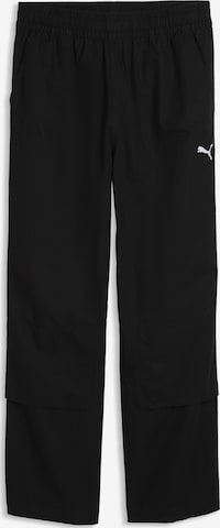 Pantalon de sport 'Essentials' PUMA en noir : devant