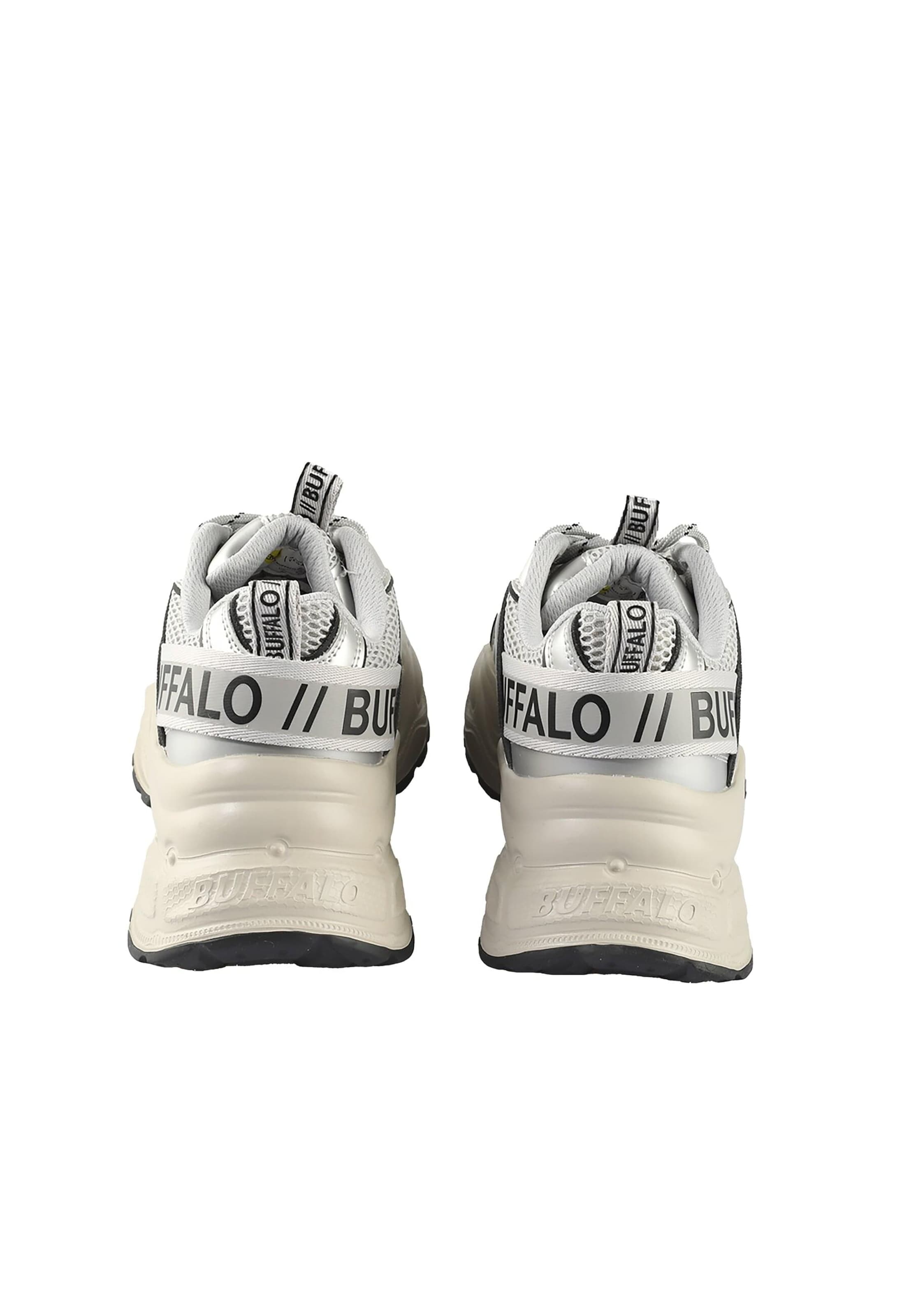 Baskets basses BUFFALO en argent