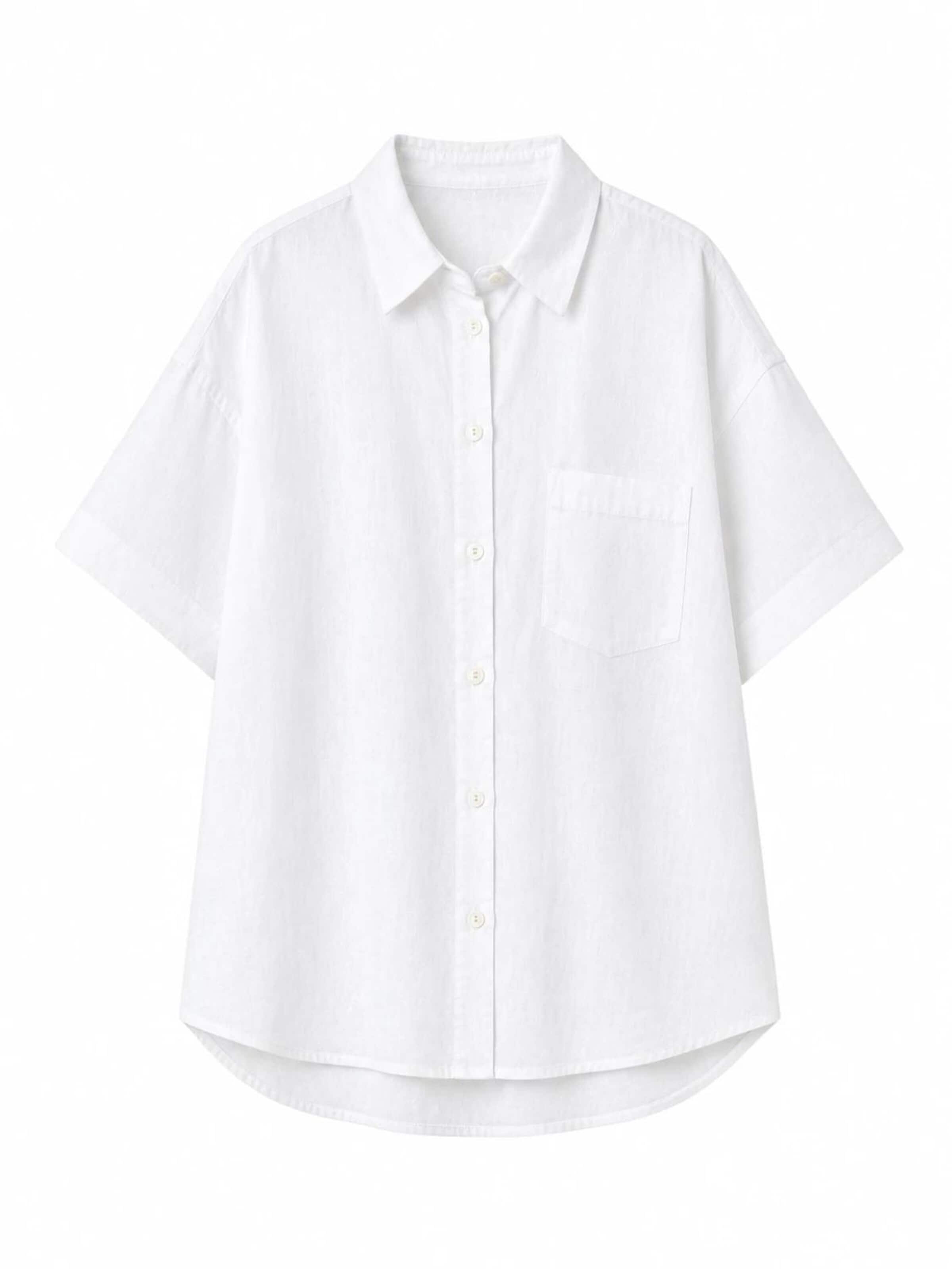 BREEZERA Blouse in White: front