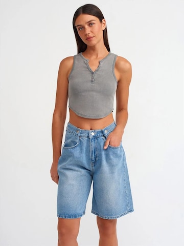 Dilvin Blouse in Grey