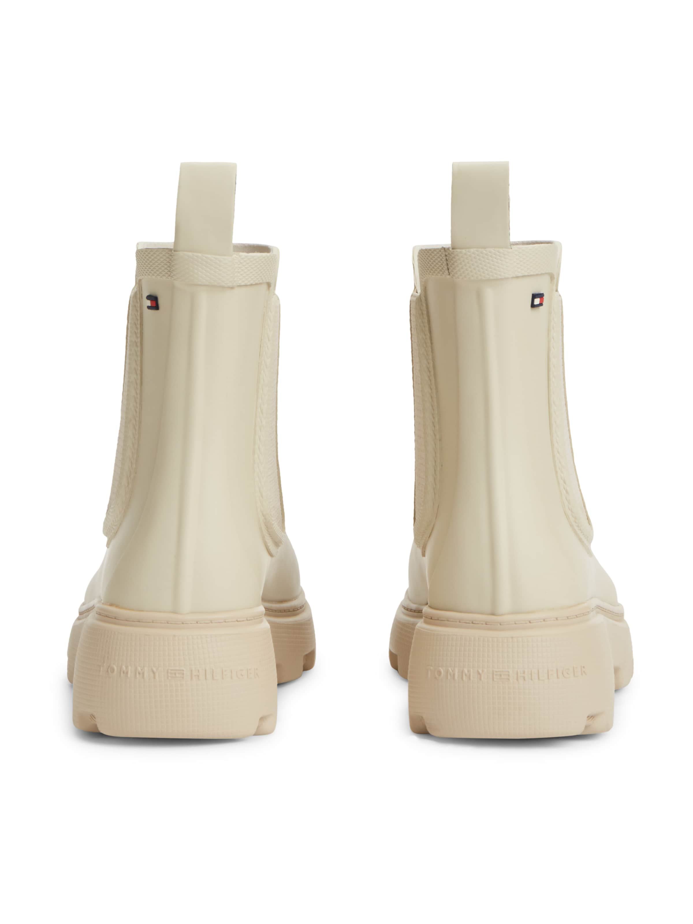 TOMMY HILFIGER - Botas de borracha em bege