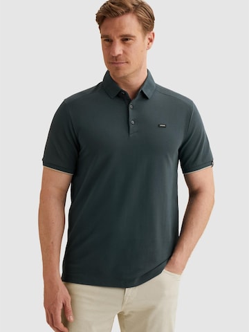 Maglietta 'Polo shirt in piqué blend' di VANGUARD in blu: frontale